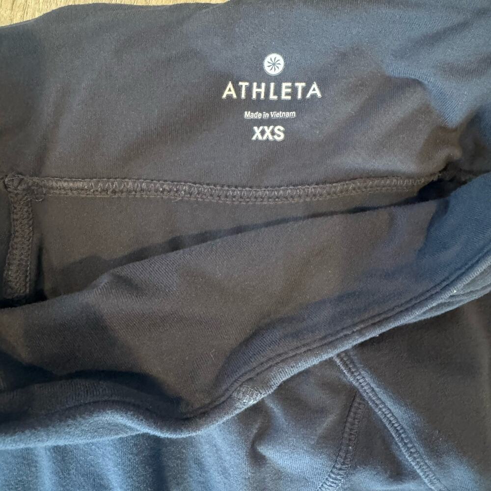 Athleta High-Low Hem Skirt Blue Size XXS Active Travel Lightweight Performance - Picture 4 of 6